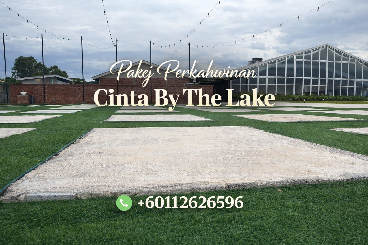 Pakej nikah dan sanding Cinta By The Lake Puchong