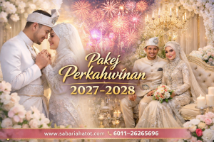 Poster Struktur Pakej Perkahwinan 2027-2028
