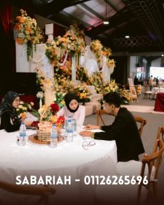 Event Hall Anjung Floria Putrajaya wedding package for 1000 guests